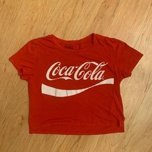 CocaCola Red Cropped Tee